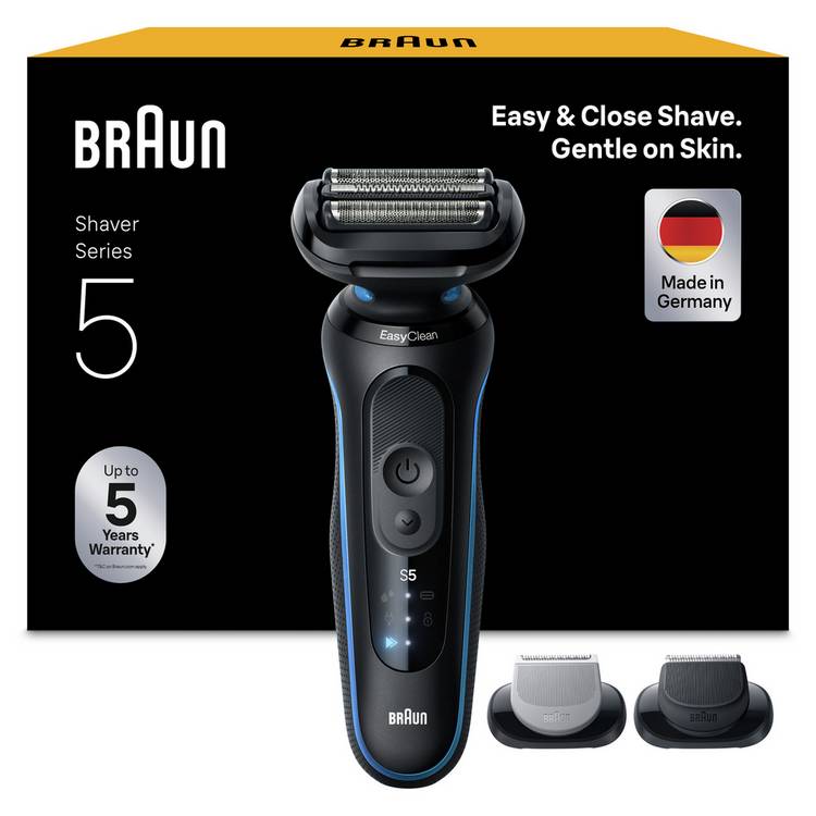 Braun Series 5 electric shaver, imported from the UK