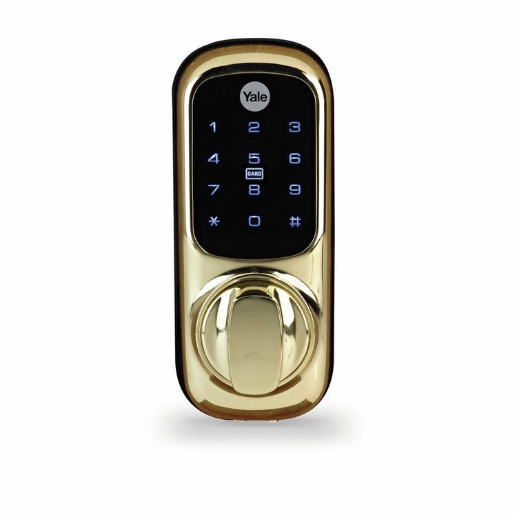 Yale Keyless Connected Smart Lock polished brass, UK version