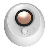 Creative Pebble Pro speakers in white - British product