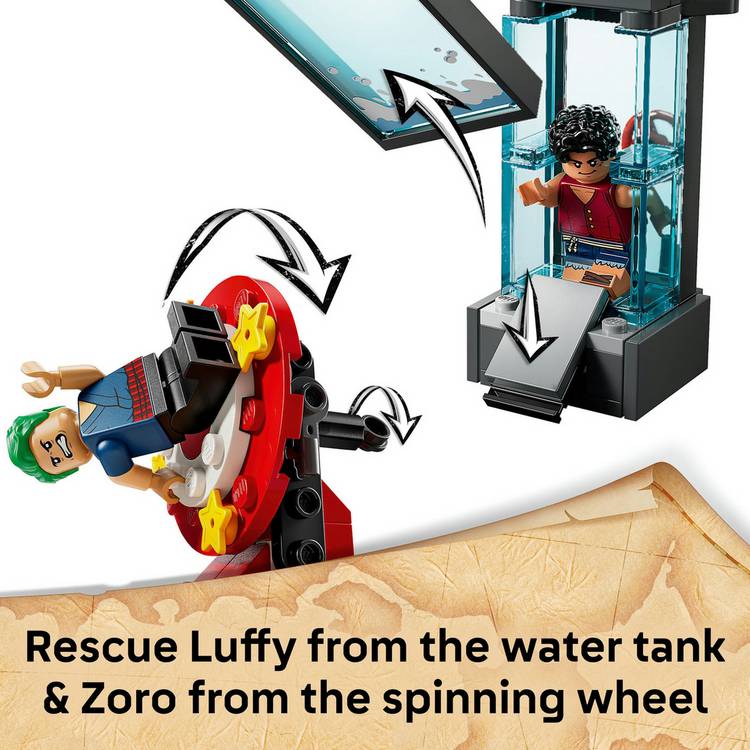 LEGO One Piece Buggy the Clown's Circus Tent 573 pieces playset (British brand)