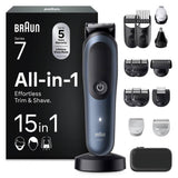 Argos Braun AIO7580 15in1 Beard & Hair Clipper Multi-Grooming Kit- Buy online at McGrocer
