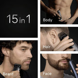 Braun AIO7580 15in1 beard clipper kit - British product