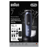 Braun AIO7580 15in1 beard clipper kit - British product