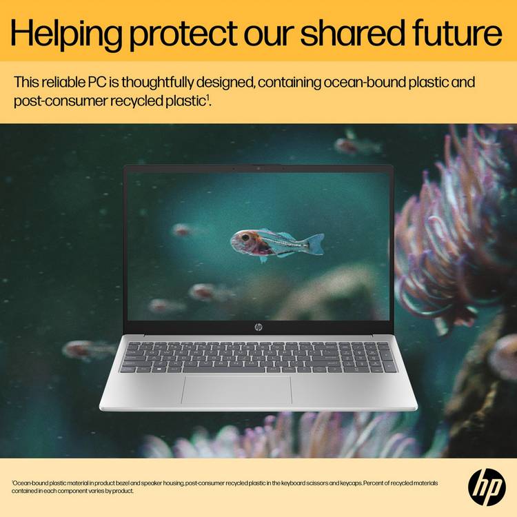 HP laptop AMD Ryzen 7 15.6 inch, imported from the UK