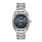 Argos HUGO Men's Blue Dial Stainless Steel Bracelet Watch- Buy online at McGrocer