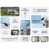 Imou security camera Cell Pt Lite Kit, imported from the UK