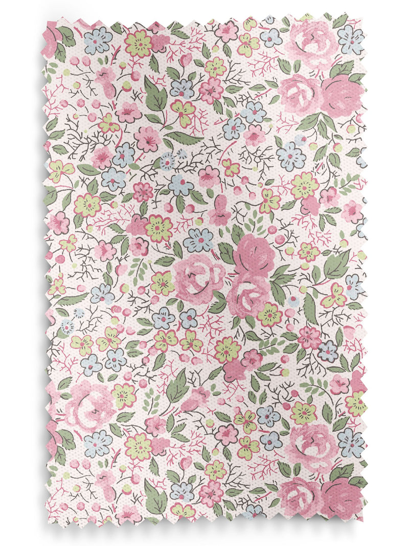 Laura Ashley peony pink Rowena roman blind (British brand)