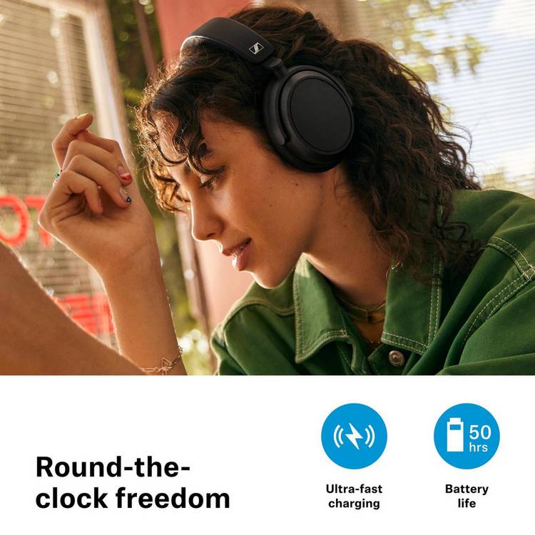 Sennheiser ACCENTUM PLUS wireless headphones white (British brand)