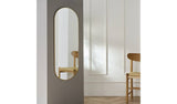 Argos Habitat Gold Pill Wall Mirror - 100x60cm- Buy online at McGrocer