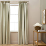 Argos Habitat Blackout Pencil Pleat Curtains - Cream - 117x137cm- Buy online at McGrocer