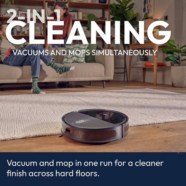 Hoover HG2 Turbo Slim robot vacuum cleaner and mop - British product