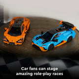 LEGO building toy set Lamborghini Revuelto and Huracán STO 607 pieces - British product