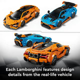 LEGO building toy set Lamborghini Revuelto and Huracán STO 607 pieces - British product