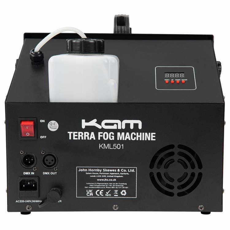 KAM KML501 Terra fog machine, imported from the UK