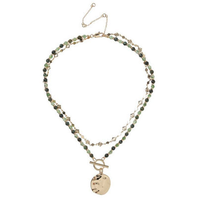 Argos Liars & Lovers Multilayer Beaded Pendant Necklace- Buy online at McGrocer