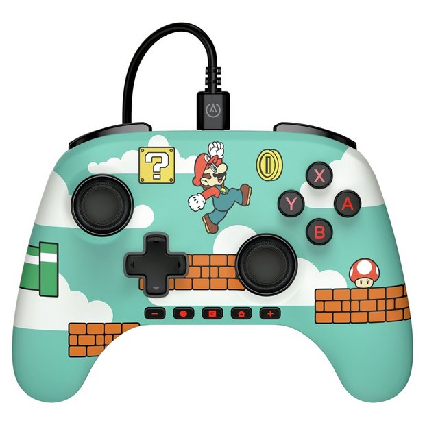 PowerA Mario Time wired controller for Nintendo Switch 2 (British brand)