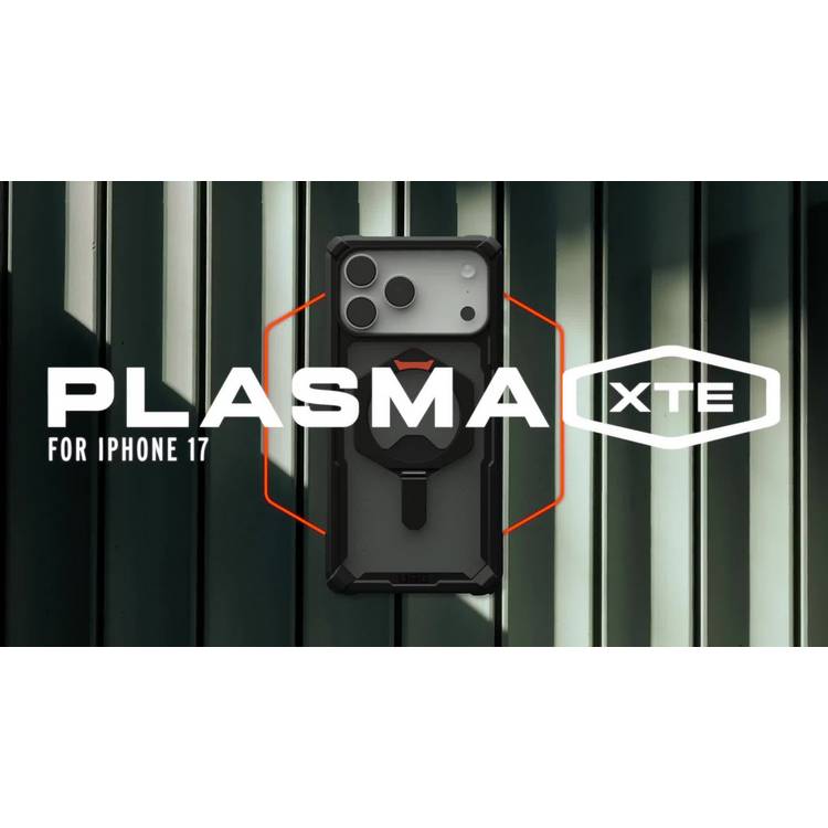UAG Plasma XTE phone case with MagSafe black, imported from the UK
