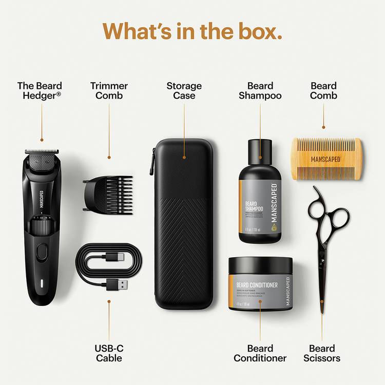 Manscaped Beard Hedger Essentials Kit beard trimmer (British brand)