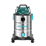 McGregor 30L steel wet and dry vacuum cleaner (British brand)