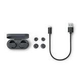 سماعات Philips TAT3508 True Wireless بخاصية إلغاء الضوضاء باللون الأسود، نسخة المملكة المتحدة