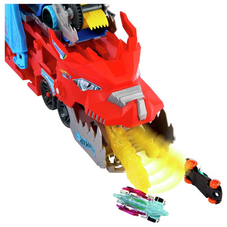 Hot Wheels Dual Dragon Transporter toy - British product
