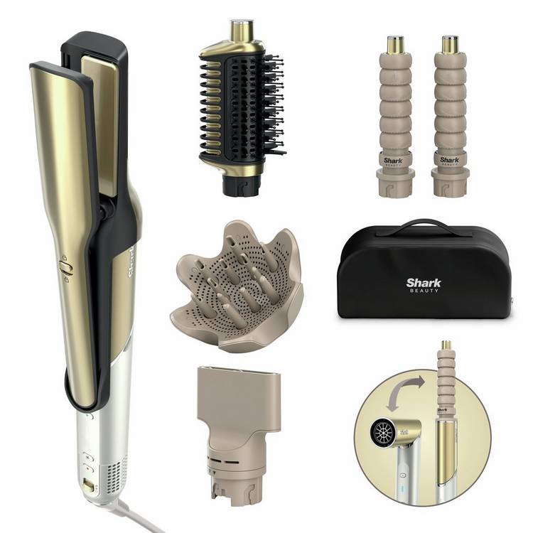 Shark Glam Multi-styler hair styling tool - British product