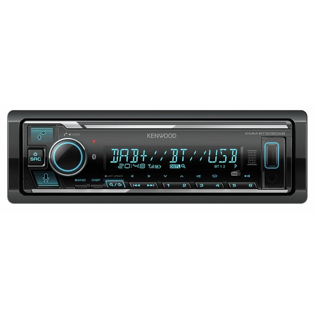 Kenwood KMM-BT508DAB car stereo, imported from the UK