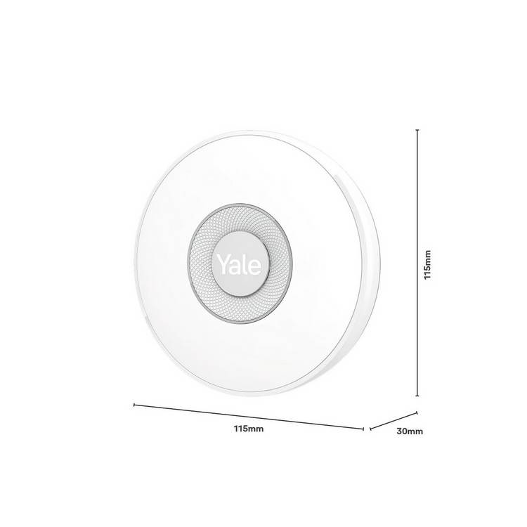 Yale indoor siren wireless alarm 85dB - British product