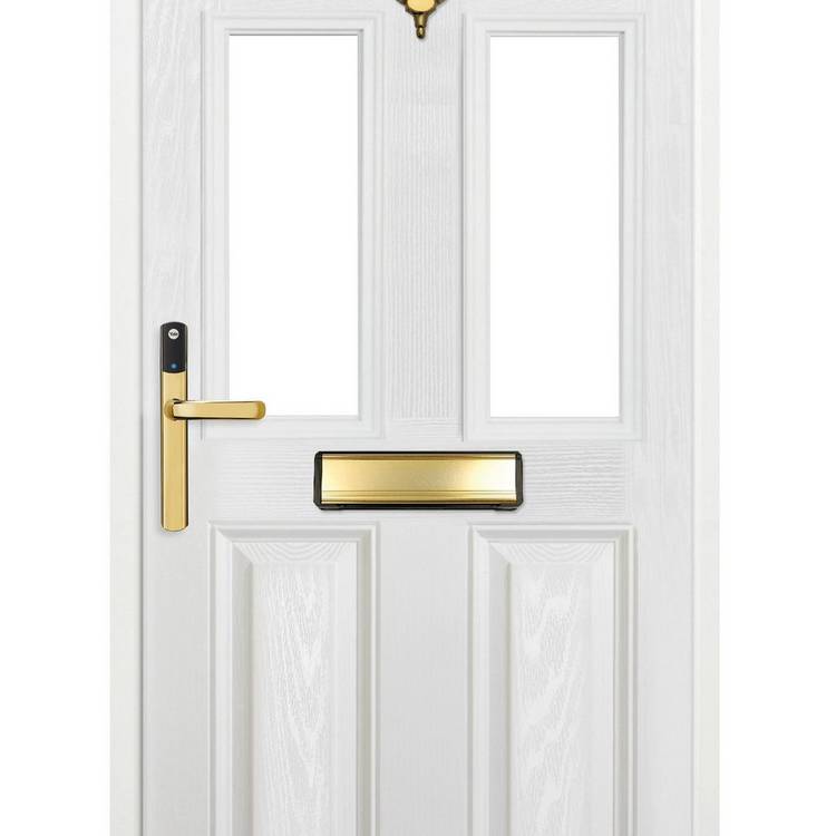 Yale Conexis L2 smart door lock Brass - British product