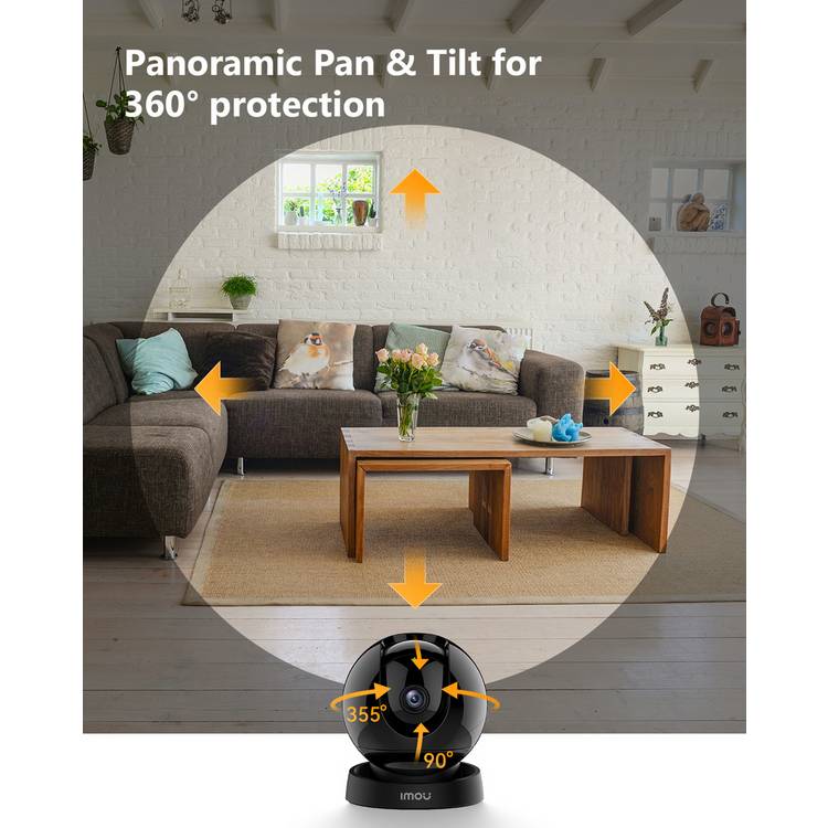 Imou REX 3D 2K indoor camera system, imported from the UK