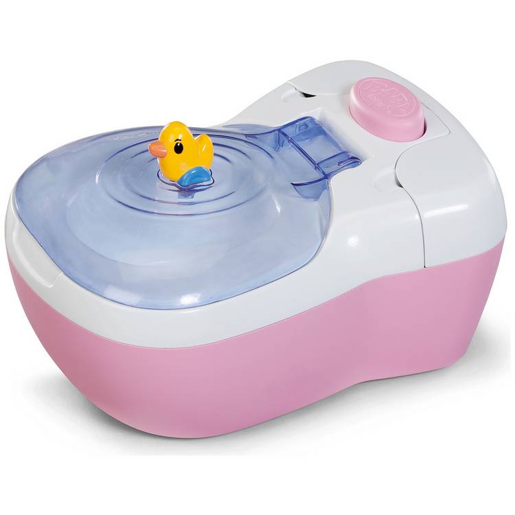 BABY Born doll toilet with water-reveal feature, UK version