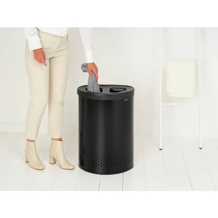 Brabantia laundry bin black 55 litre (British brand)