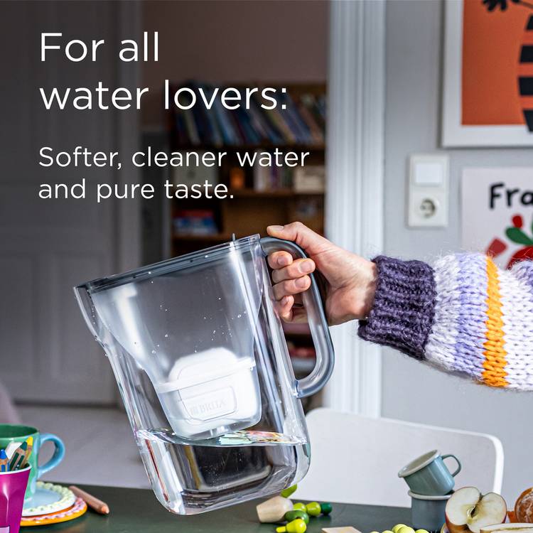 Brita Style Essential water filter jug Blue 2.4L, UK version