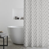 Catherine Lansfield Diamond Tile shower curtain 180x180cm (British brand)
