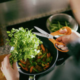 Argos Fiskars 18cm Kitchen Scissors - Orange- Buy online at McGrocer