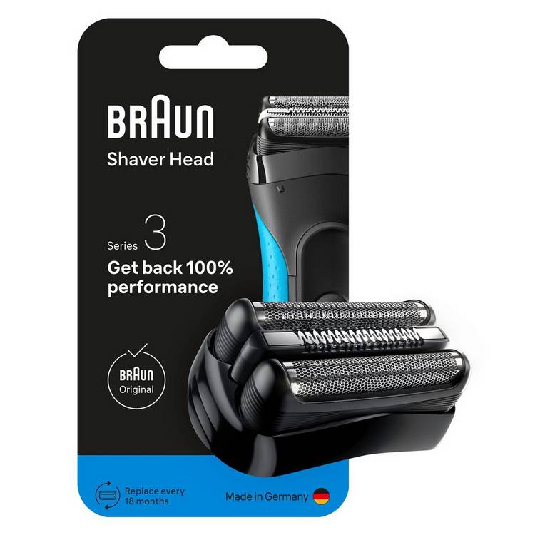 Braun 21B replacement shaver head - British product