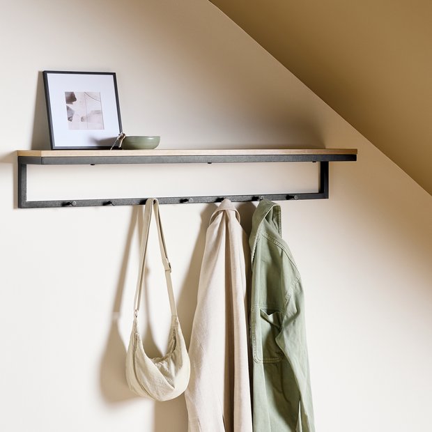 Argos Home Loft Living wall rack 100cm, imported from the UK