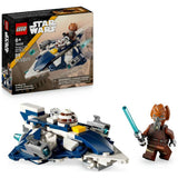 LEGO Star Wars Plo Koon Jedi Starfighter microfighter 89 pieces, imported from the UK