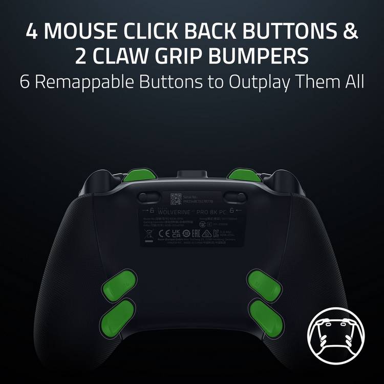 Razer Wolverine V3 Pro 8K wireless esports controller, imported from the UK