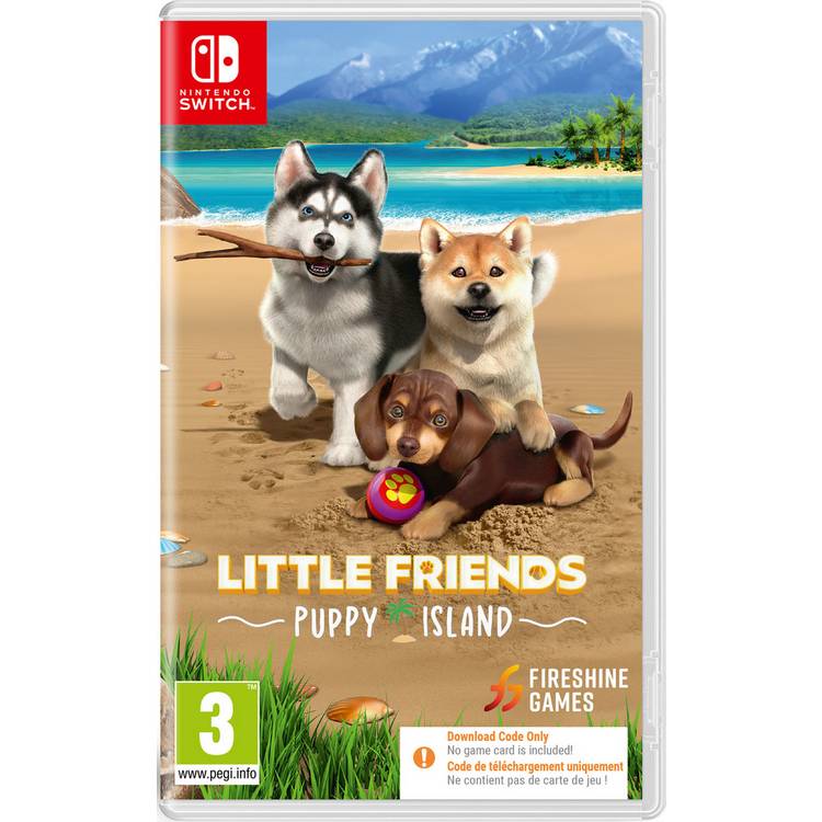 Little Friends Puppy Island Nintendo Switch game (British brand)