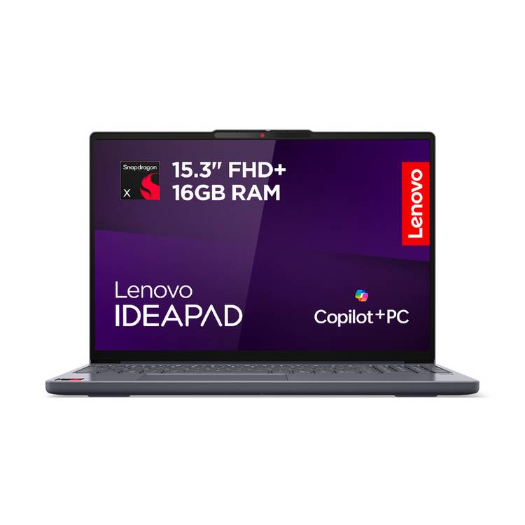 Lenovo laptop Snapdragon 16GB 512GB 15.3in (British brand)