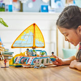 LEGO Friends Travel Boat Adventure set with mini dolls and dolphins, imported from the UK