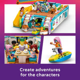 LEGO Friends Travel Boat Adventure set with mini dolls and dolphins, imported from the UK