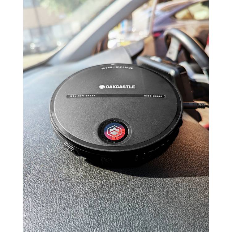 Oakcastle CD10 portable CD player black - British product