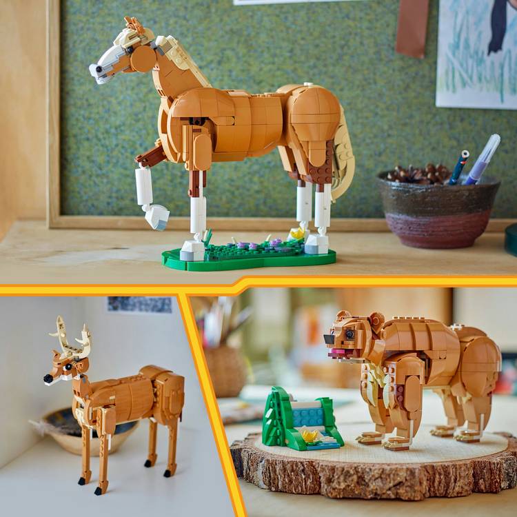 LEGO Creator 3in1 horse building set 685 pieces - British product