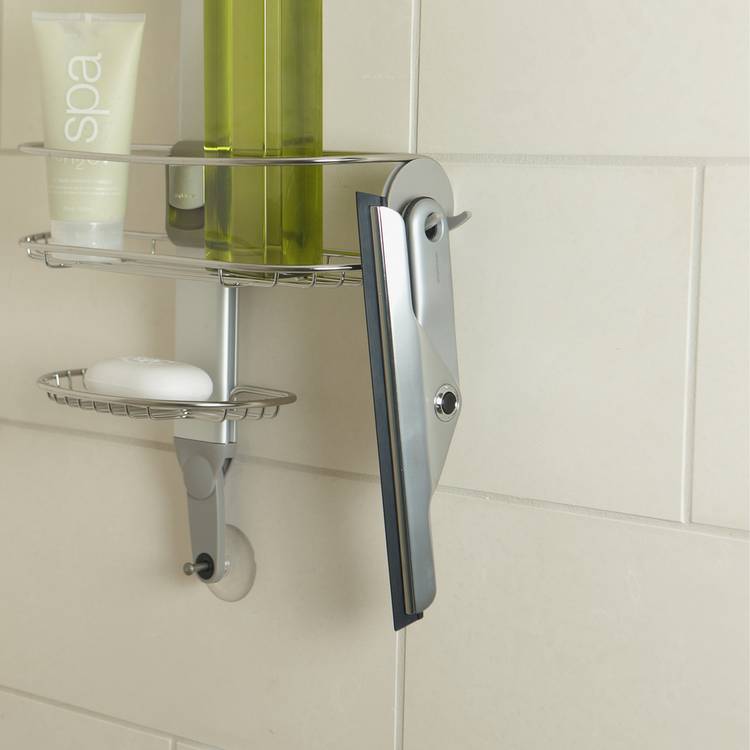 Simplehuman Foldaway Squeegee shower tool, UK version