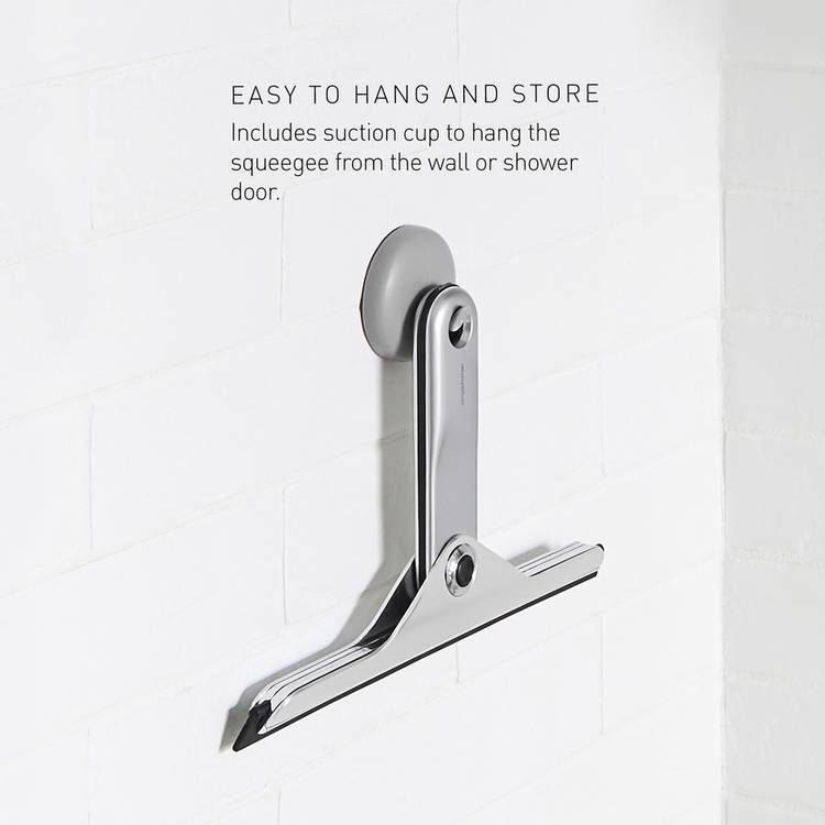 Simplehuman Foldaway Squeegee shower tool, UK version