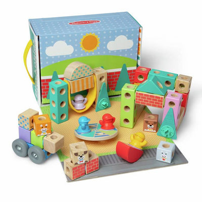 Argos Melissa & Doug Blockables Town Play Set- Buy online at McGrocer