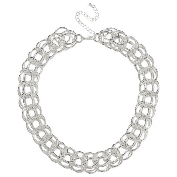 Revere silver chunky link chain necklace, imported from the UK