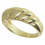 Argos Liars & Lovers Gold Tone Twist Ring - Medium- Buy online at McGrocer